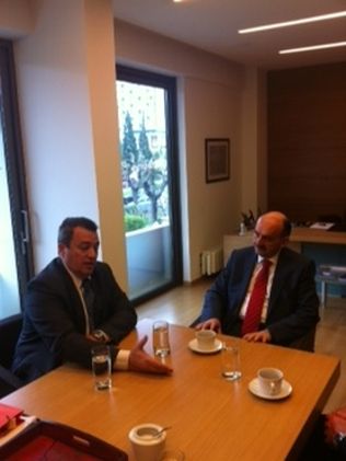 Συνάντηση ΥΠΕΣ με τον Υπουργό Υγείας της Τουρκίας