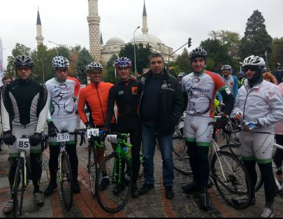 Ελληνική αποστολή με Θρακιώτες ποδηλάτες στον διεθνή αγώνα της Ανδριανούπολης