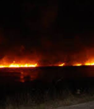 Φωτιά ξέσπασε  βορείως της λίμνης Βιστωνίδας